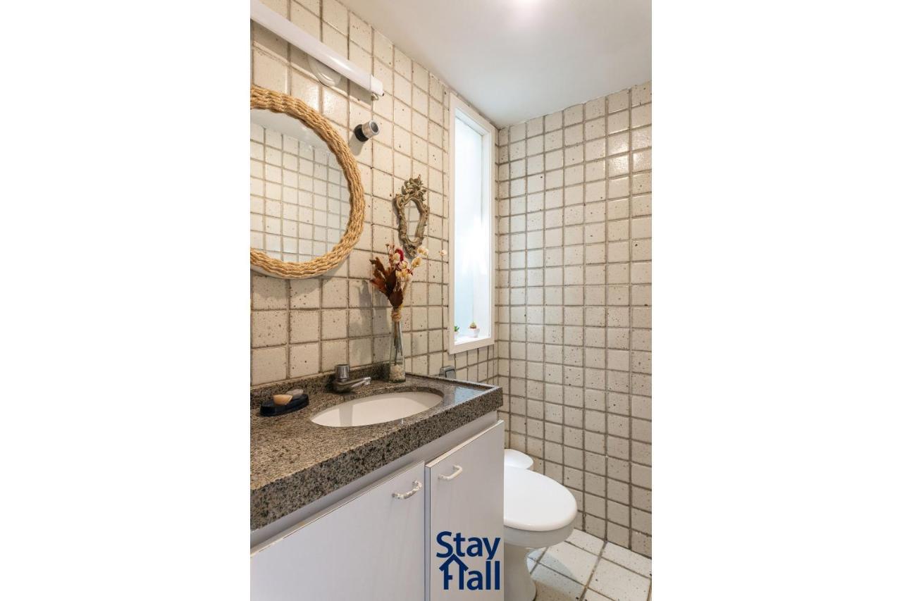 프라이아 두스 카르네이로스 Casa-4Qts-Beira Mar-Piscina E Cozinheira-Sh038 빌라 외부 사진