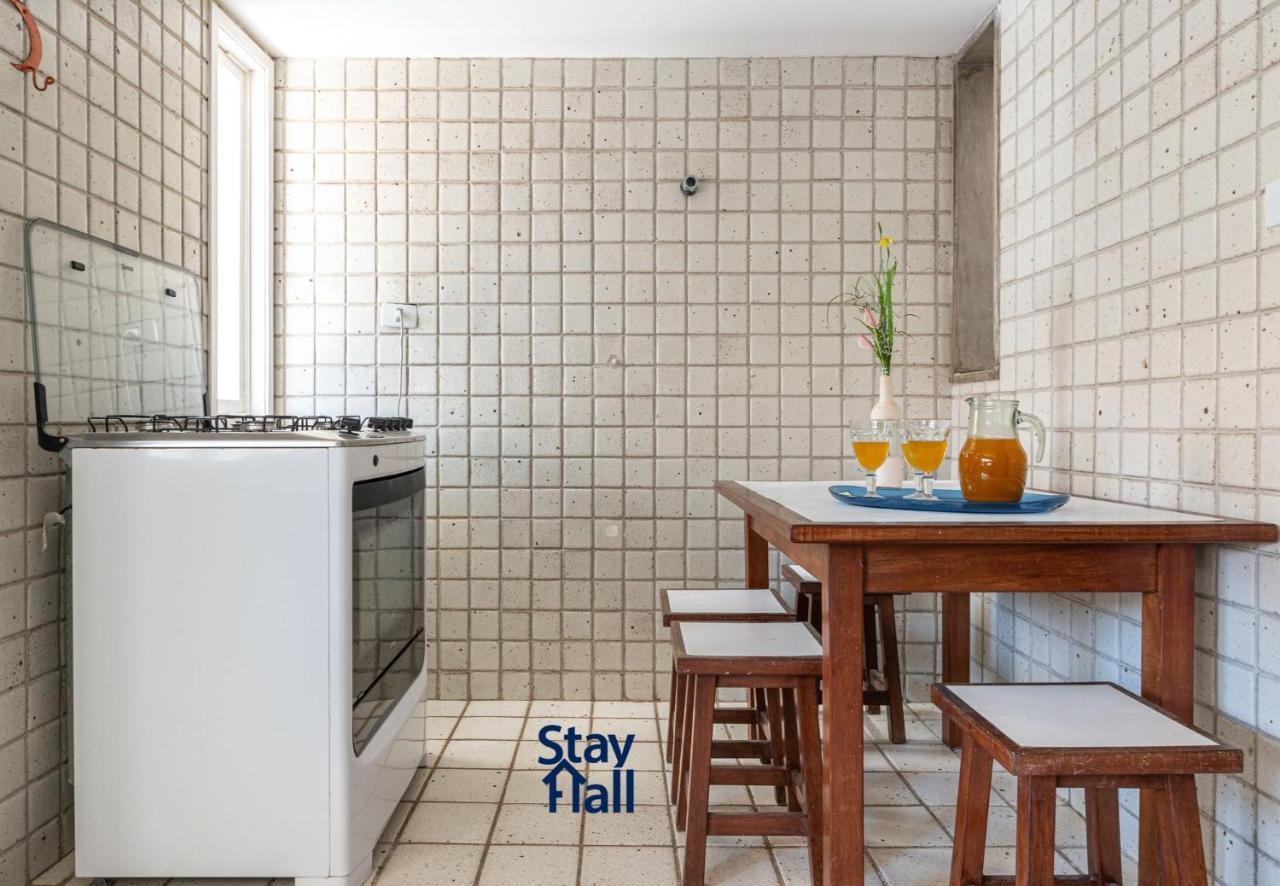 프라이아 두스 카르네이로스 Casa-4Qts-Beira Mar-Piscina E Cozinheira-Sh038 빌라 외부 사진